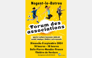 forum des associations 2024 Nogent le Rotrou